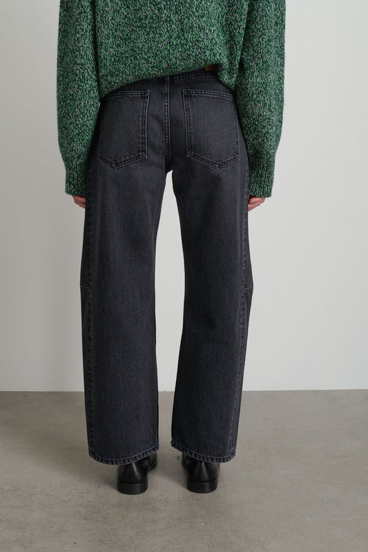 Slim Lasso Jean in Still Black