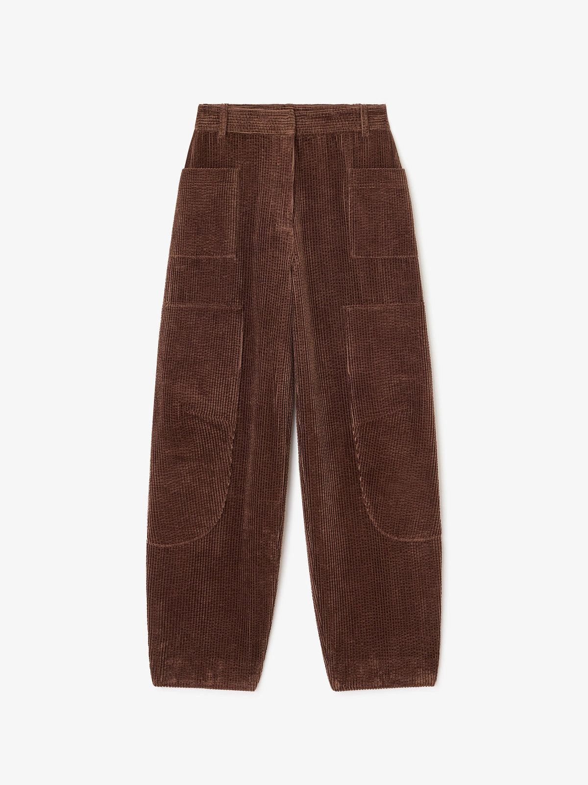 Seersucker Corduroy Pants Chicory Coffee
