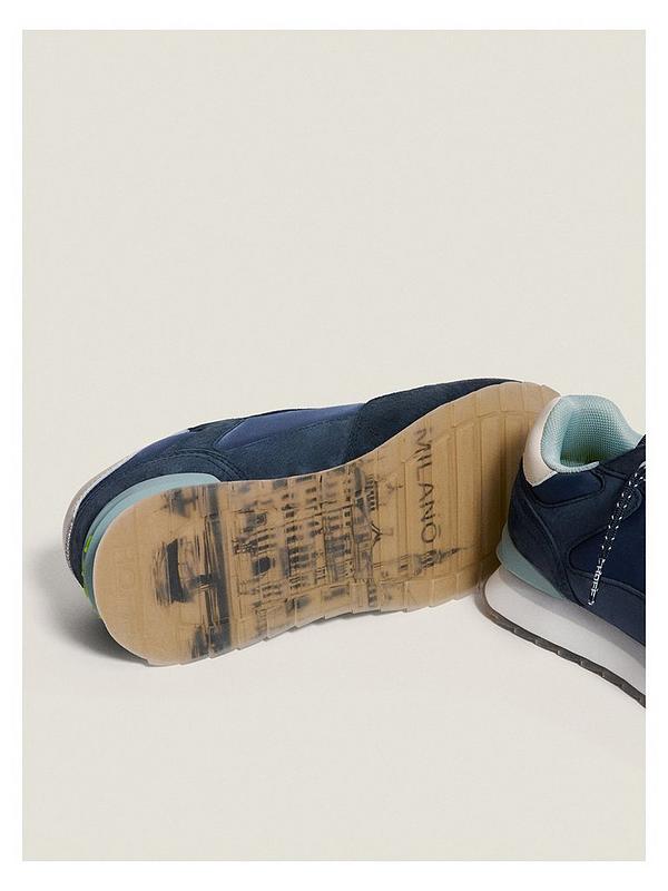 City Milano Sneakers in Navy