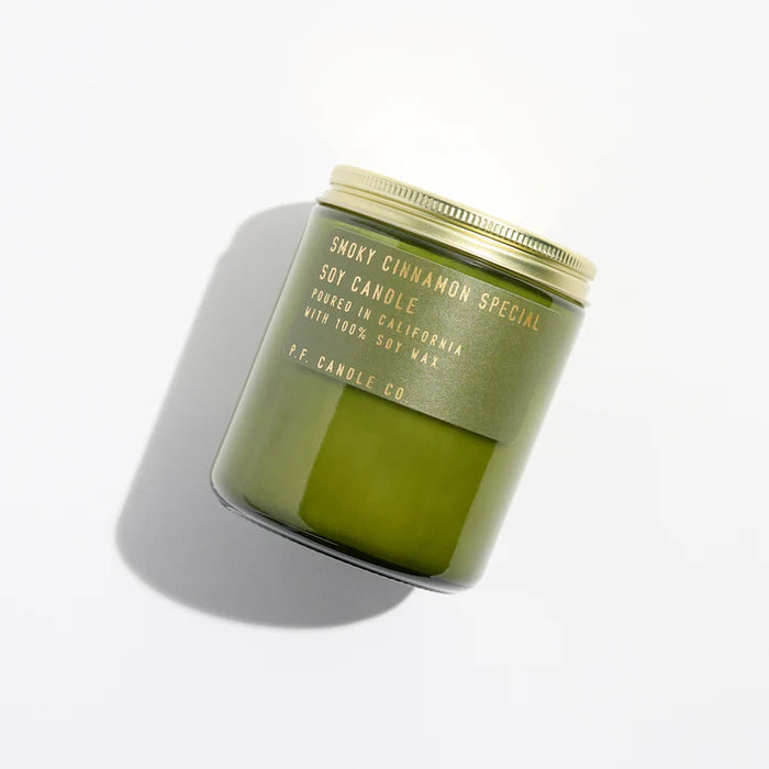 Smokey Cinnamon Green Candle