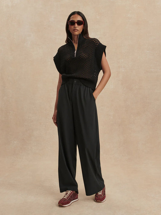Kayson Wide Leg 2.0 29.5" in Black