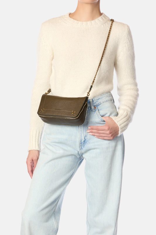 Bobi Bag S in Kaki Buffalo Skin