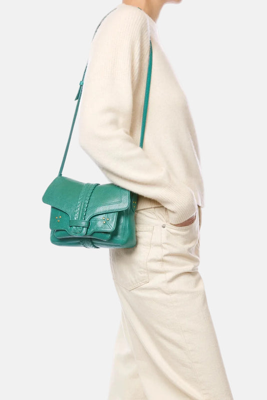 Harry S in Turquoise Lambskin