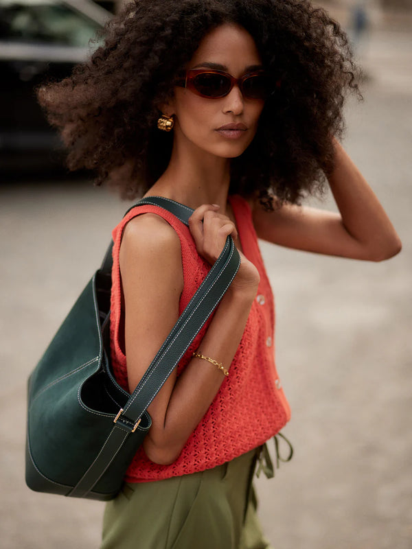 Alessia Knit Tank in Summer Fig