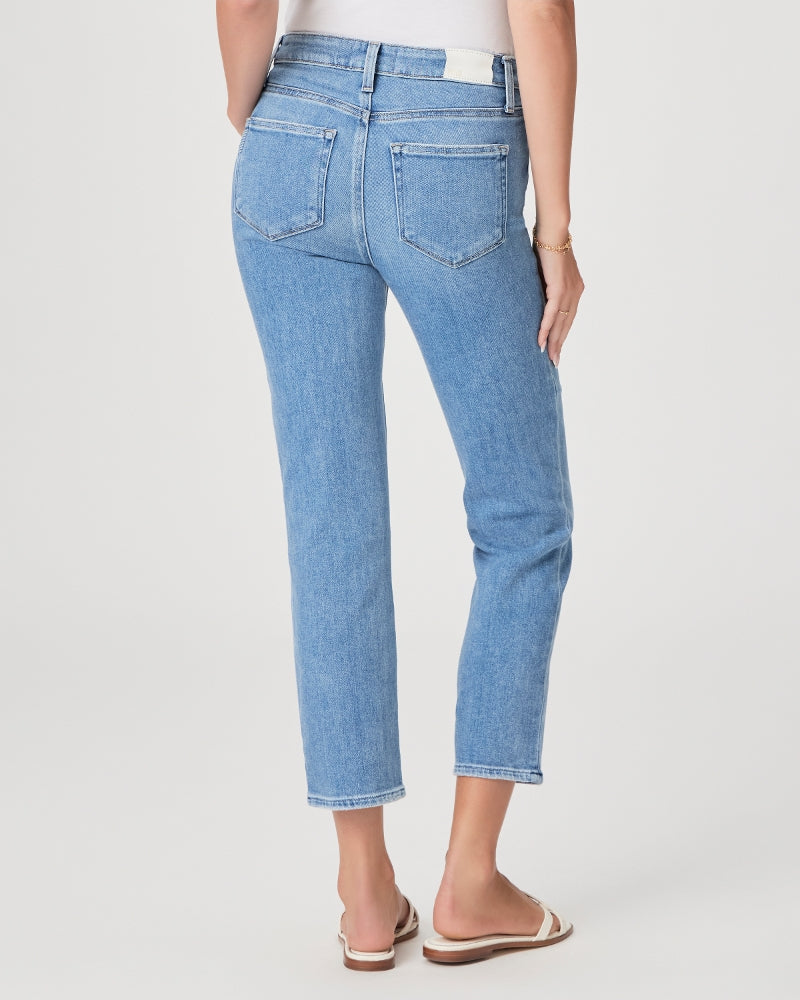 CINDY CROP STRAIGHT LEG JEAN IN PERSONA - PAIGE