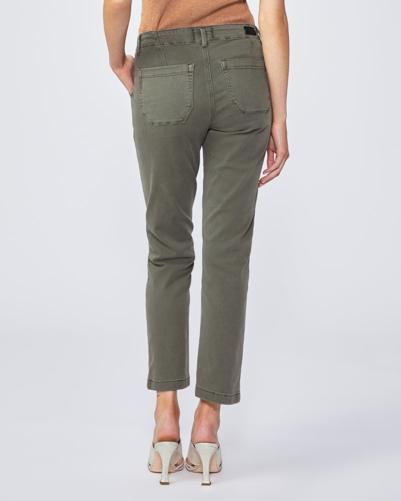 MAYSLIE STRAIGHT JEAN VINTAGE MOSS - PAIGE