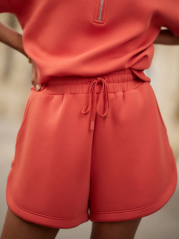 Coulter High-Rise Short in Summer Fig