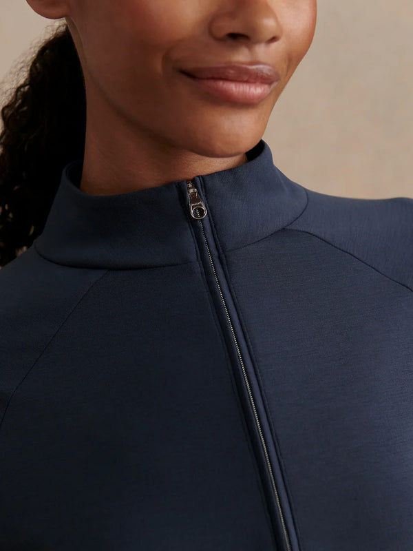 Amren Half-Zip in Blue Nights