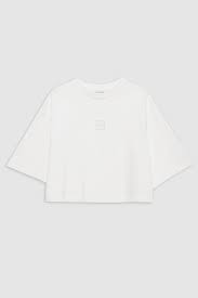MYERS CROPPED TEE - IVORY- ANINE BING