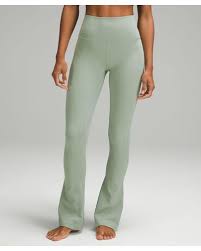 ALIGN HIGH RISE MINI FLARE PANT 32"-PALM COURT