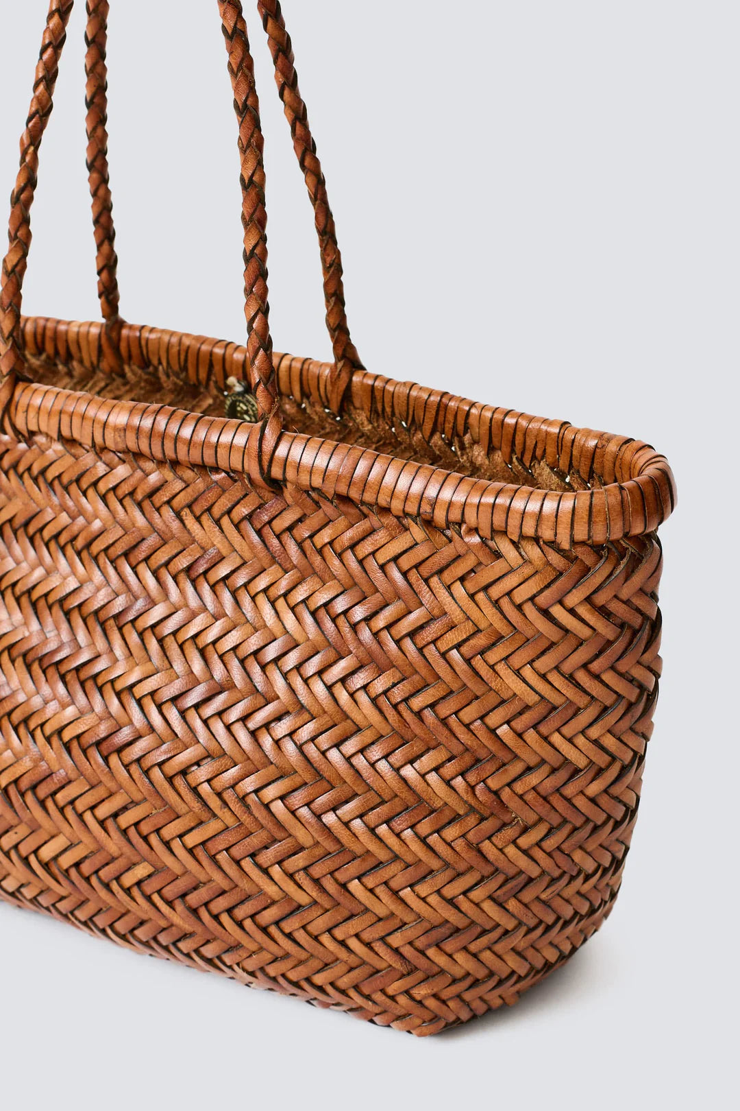 BAMBOO TRIPLE JUMP MINI BAG - TAN - DRAGON DIFFUSION