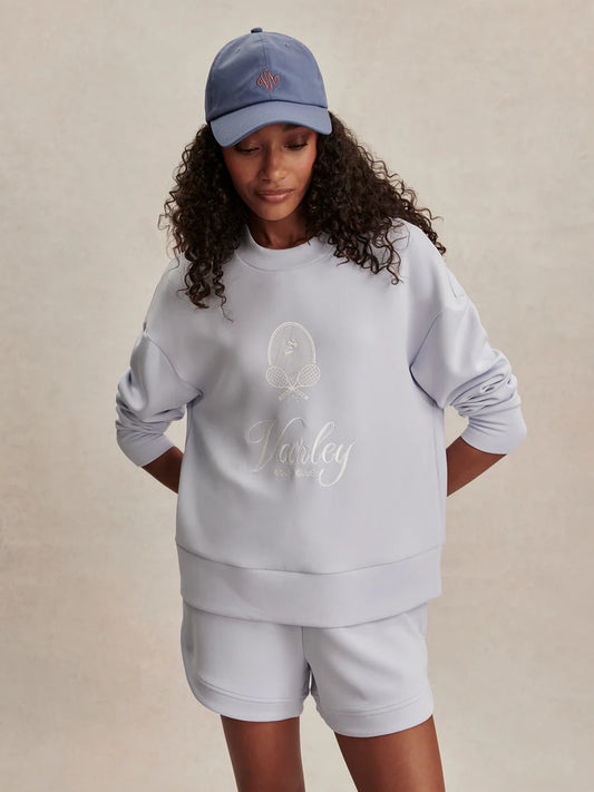 Rasco Namesake Sweat in Xenon Blue