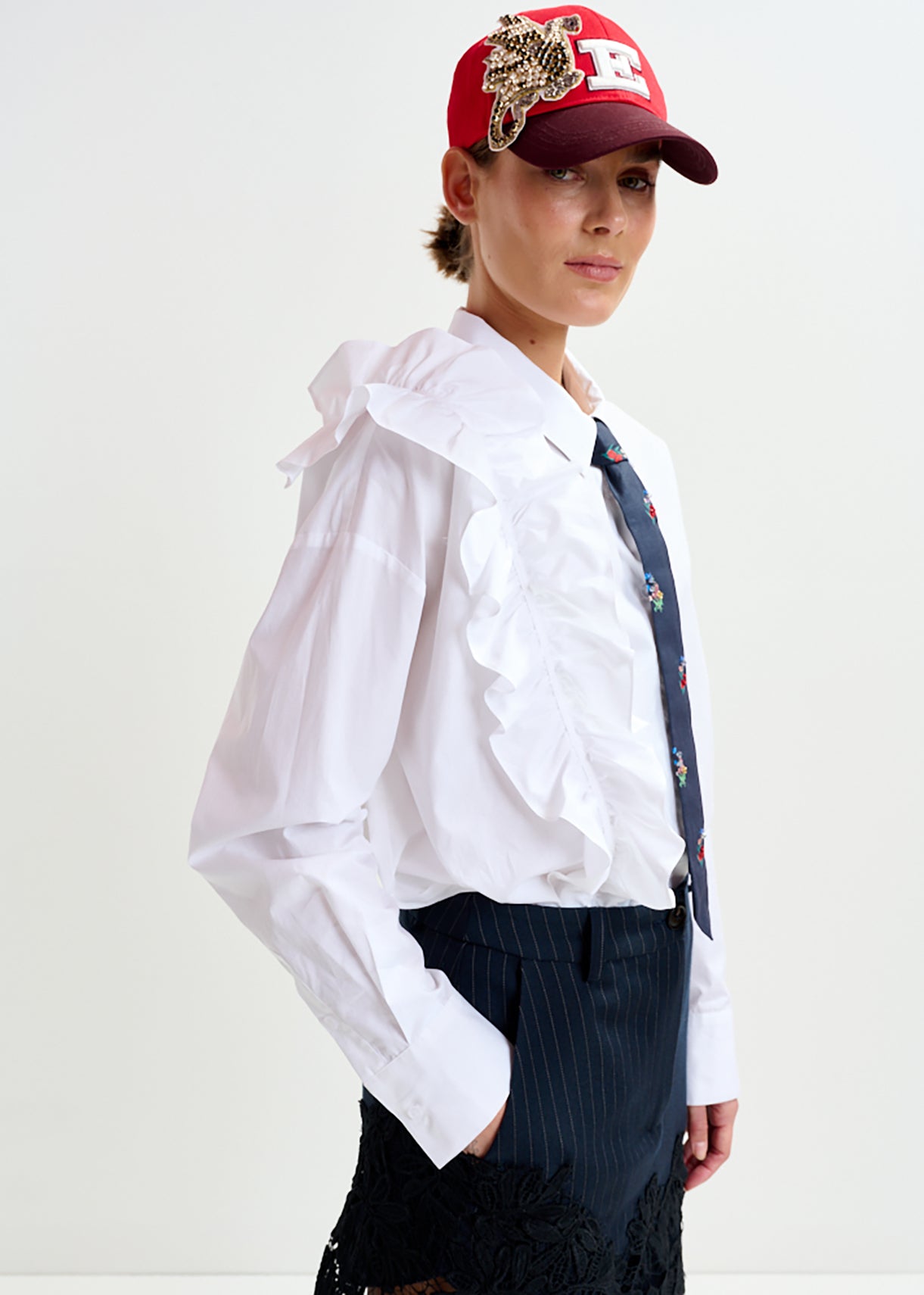 Ibody frill shirt