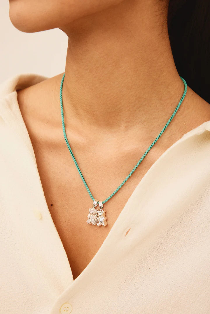 PLASTALINA CHAIN-MYKONOS BLUE