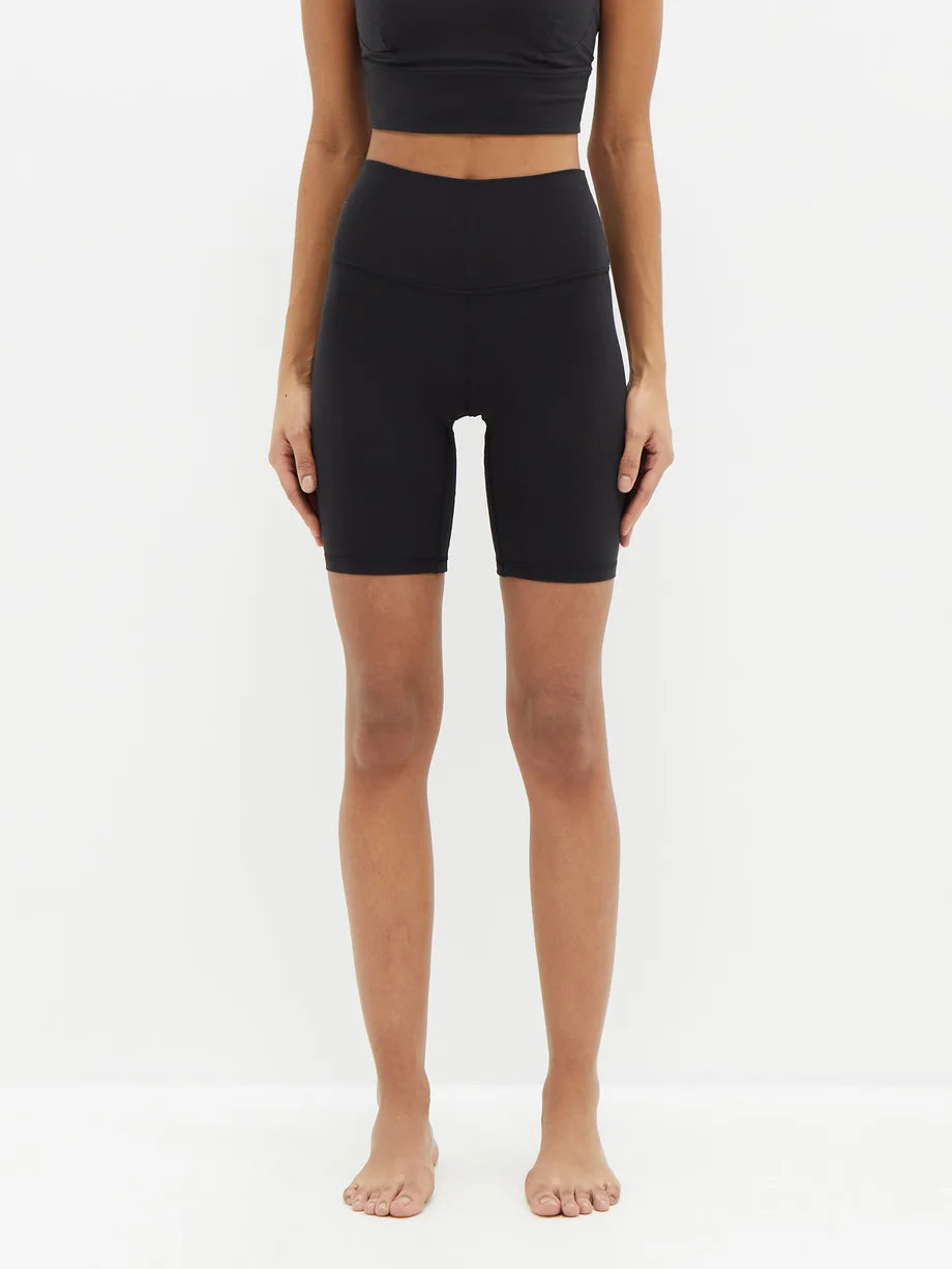 Align High-Rise Shorts 8" in Black