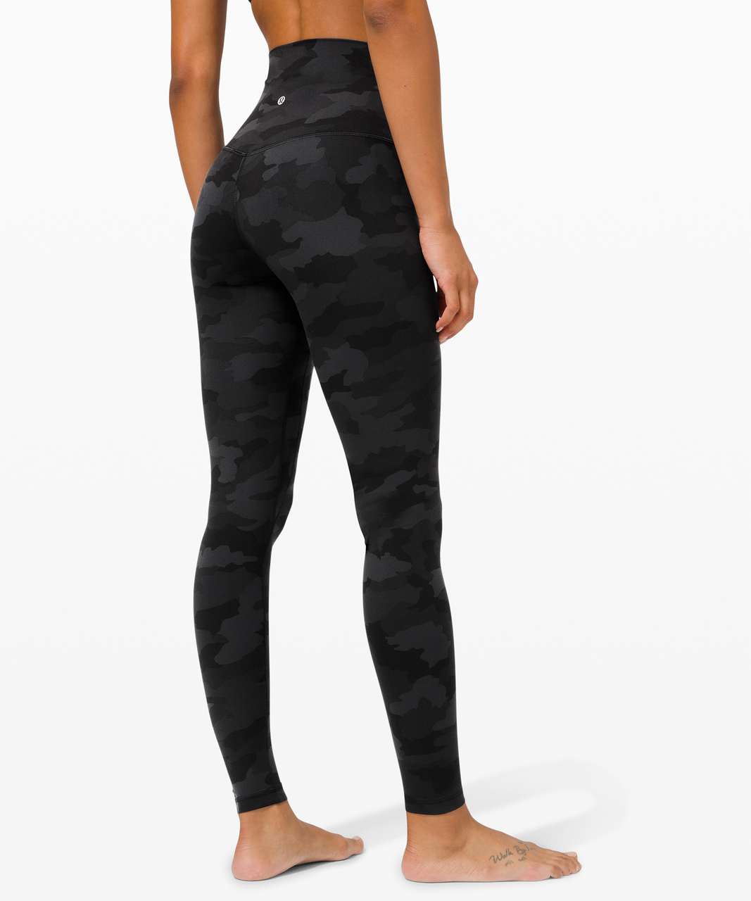 Align 28" high rise pant-camo deep coal multi - Lululemon