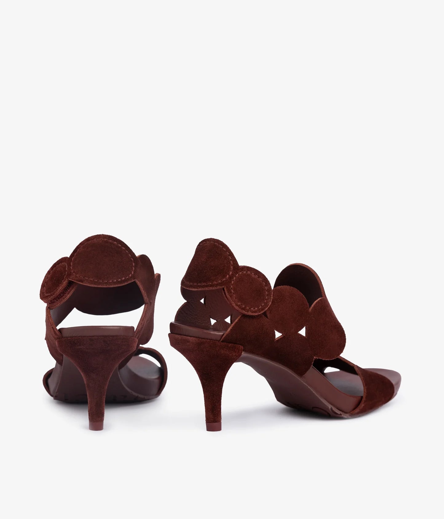 Winslet Midi Sandal in Brown