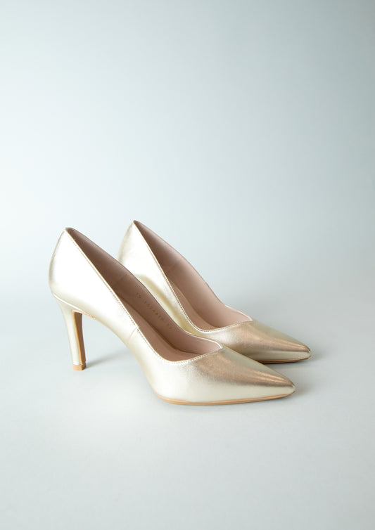 Rabot Heels in Gold