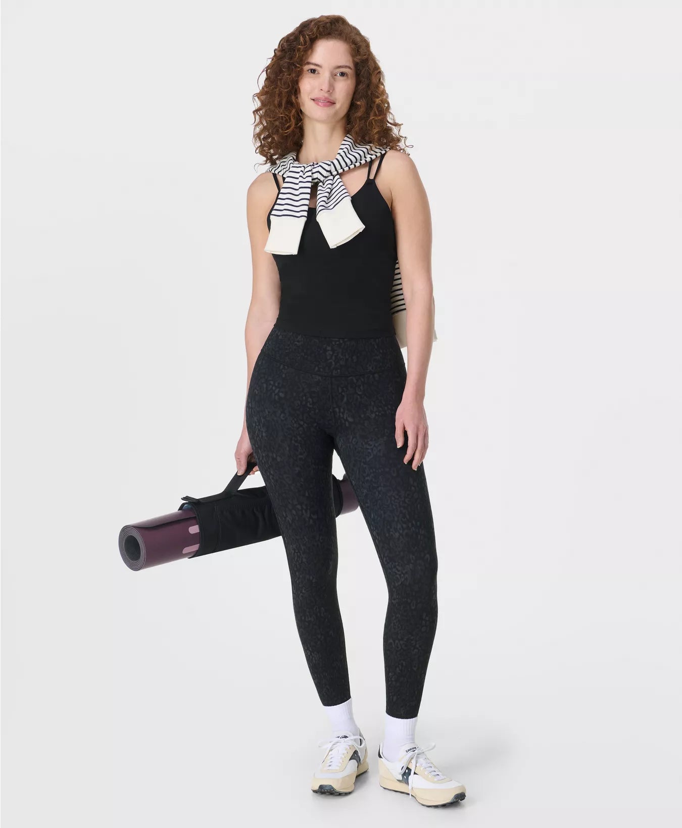 ULTIMATE 7/8 STUDIO LEGGING PRINT - BLACK PANTHER PRINT - SWEATY BETTY