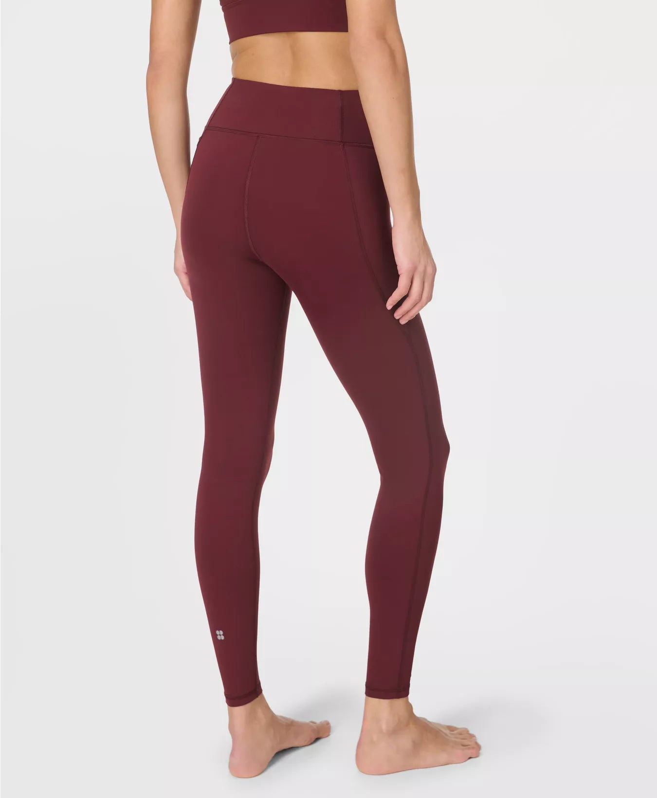 Ultimate Studio 7/8 Leggings in Garnet Red