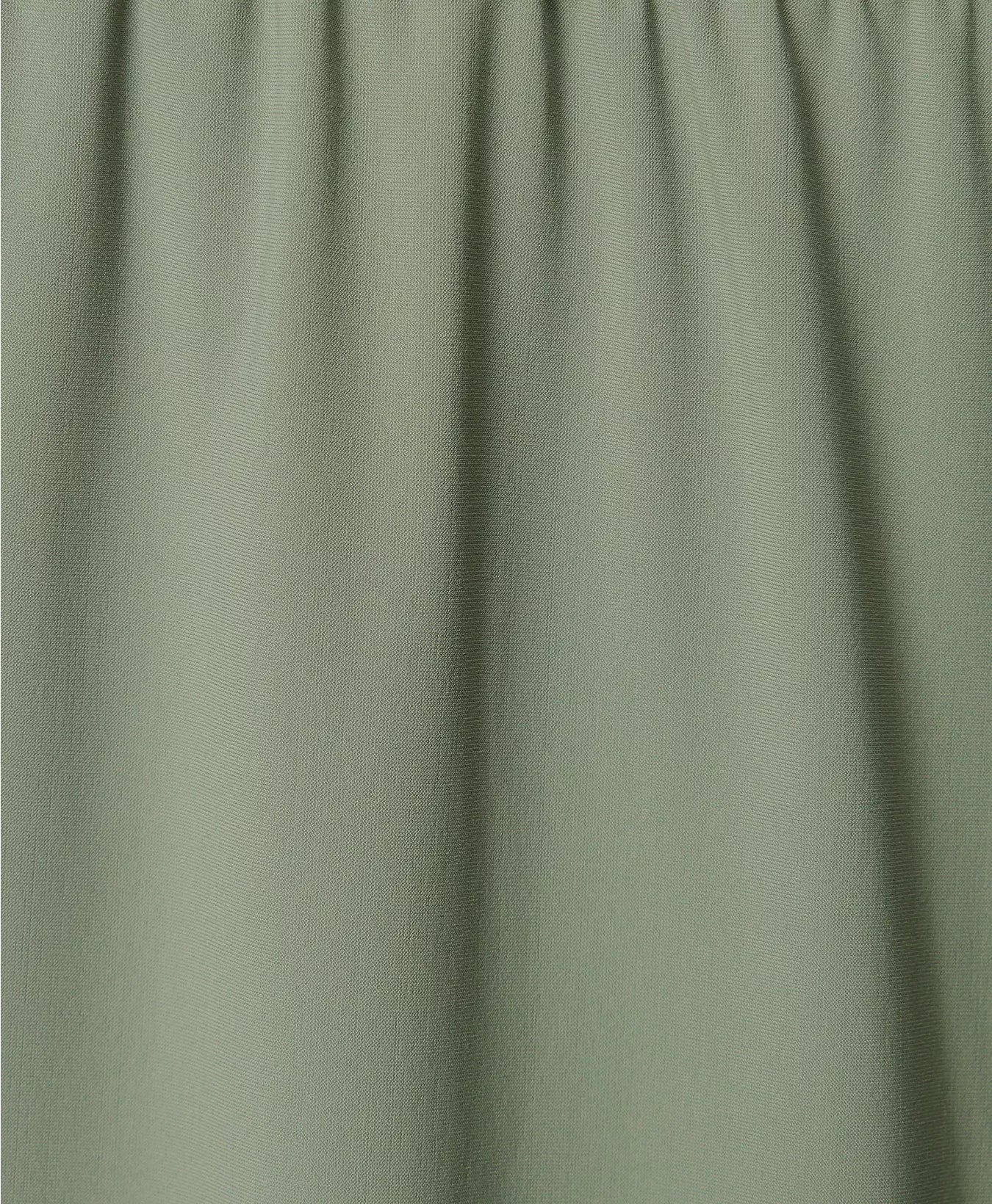 Explorer Wide Leg 30" Trouser in Willow Green