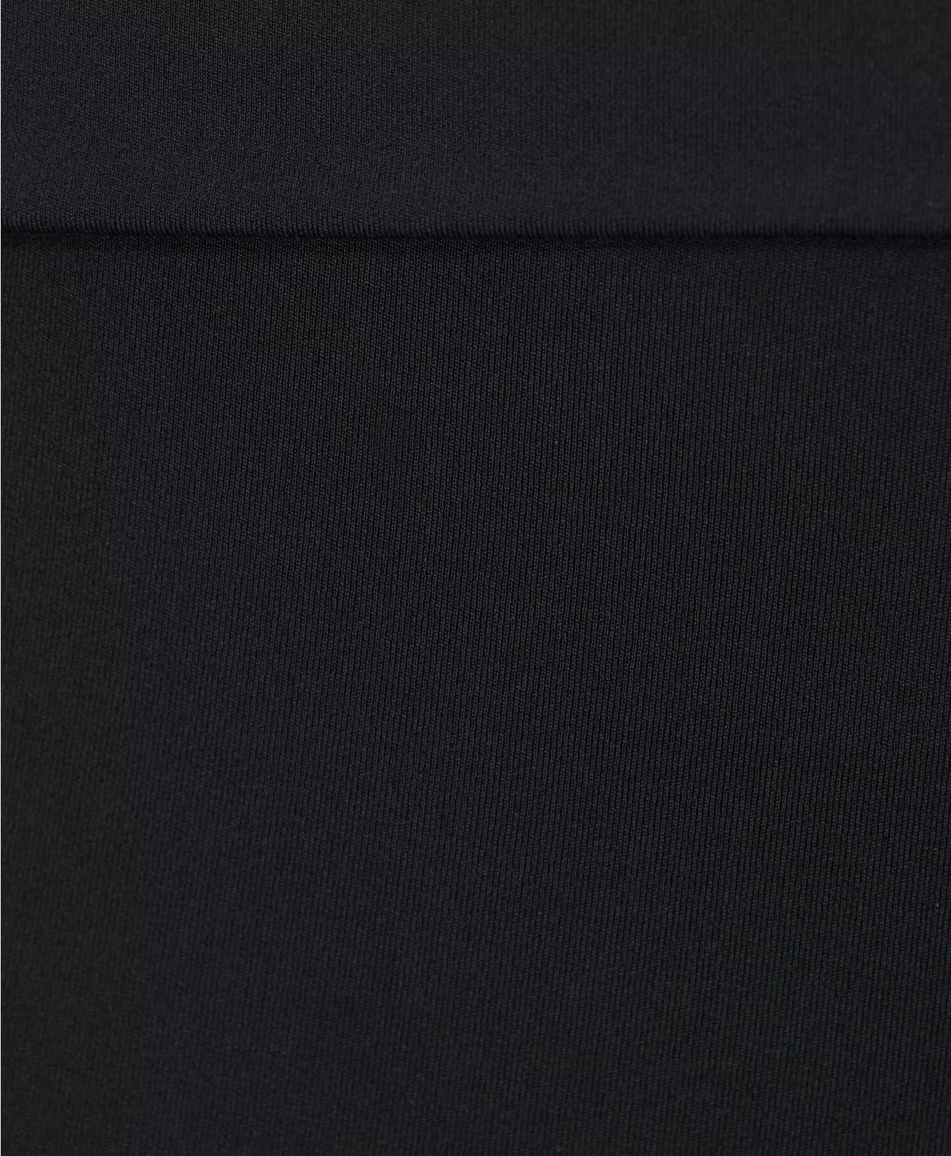 All Day Foldover Waist Trouser in Black