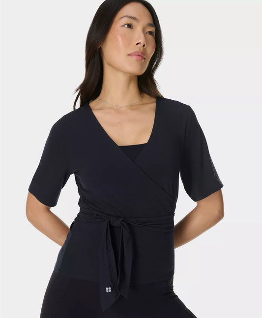 Soft Flow Studio Wear Your Way Tee in Black