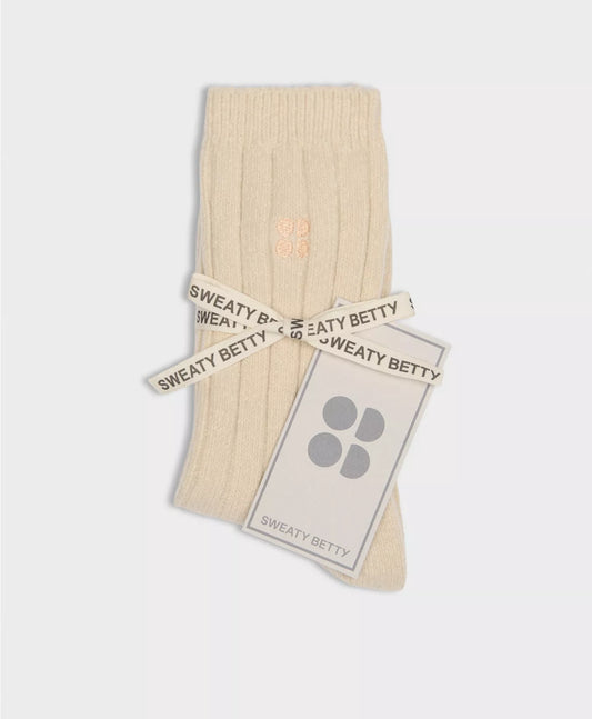 Cosy Socks in Buttermilk Beige