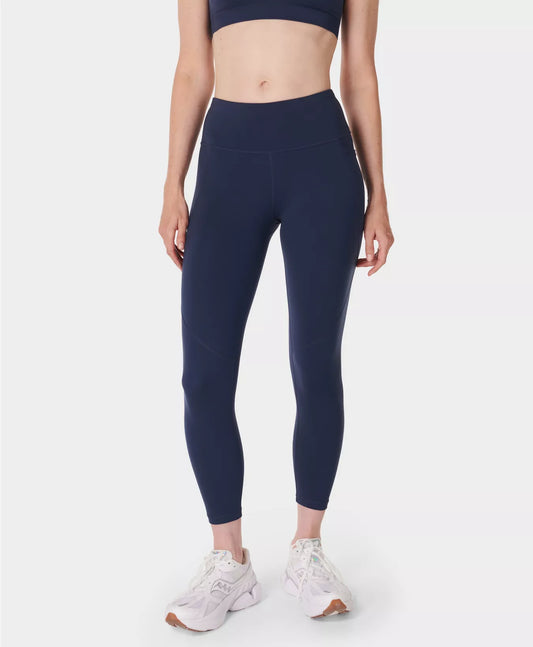Power 7/8 Workout Legging in Navy Blue