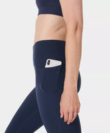 Power 7/8 Workout Legging in Navy Blue