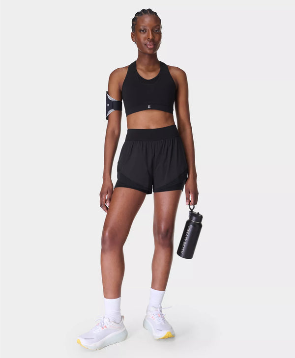 Tempo Run Shorts in Black