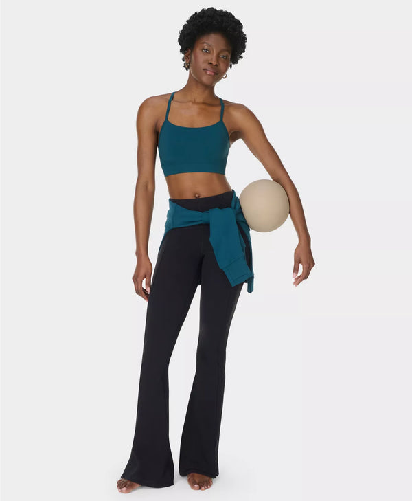 Spirit Restored Seamless Yoga Bra in Deep Green