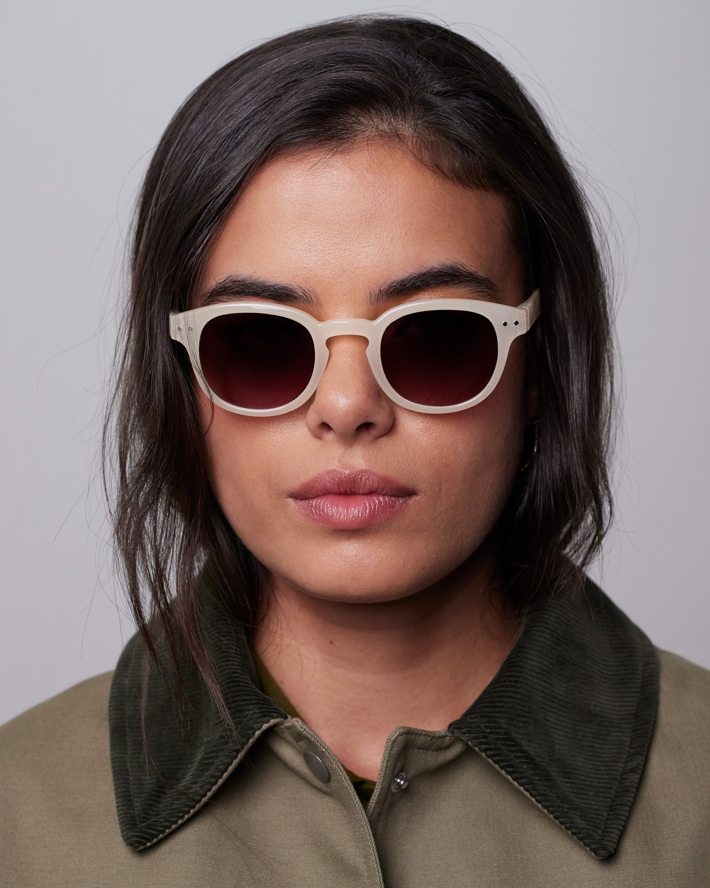 #C Sunglasses in Vintage Cream