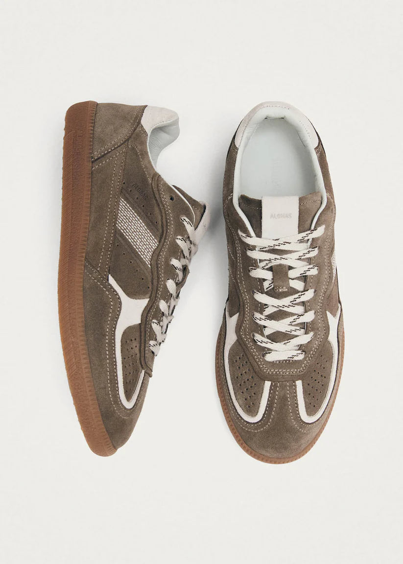 TB490 Rife Sneakers in Taupe Leather