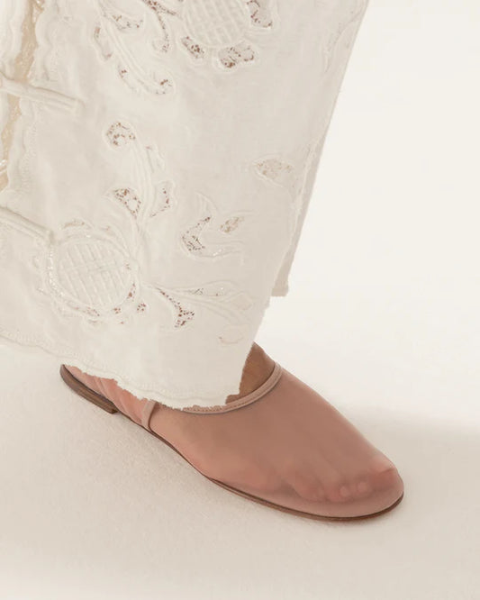 Balla Mesh Shoe With Strap Nude