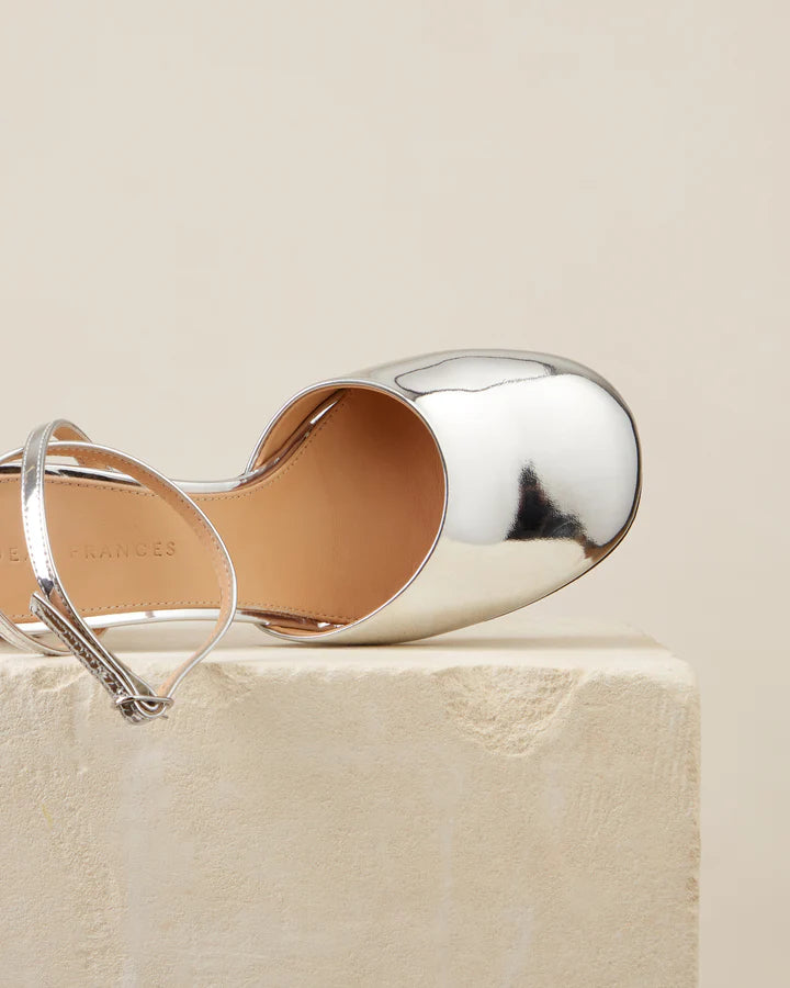 Harlow Pump in Silver