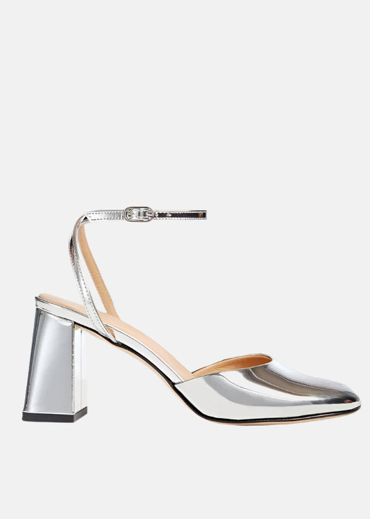 Harlow Pump in Silver