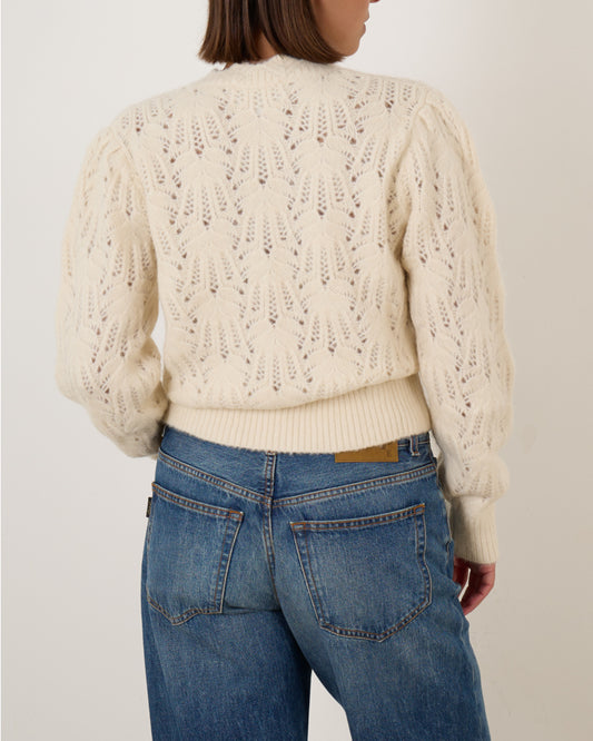 Maxine Vest in Ecru