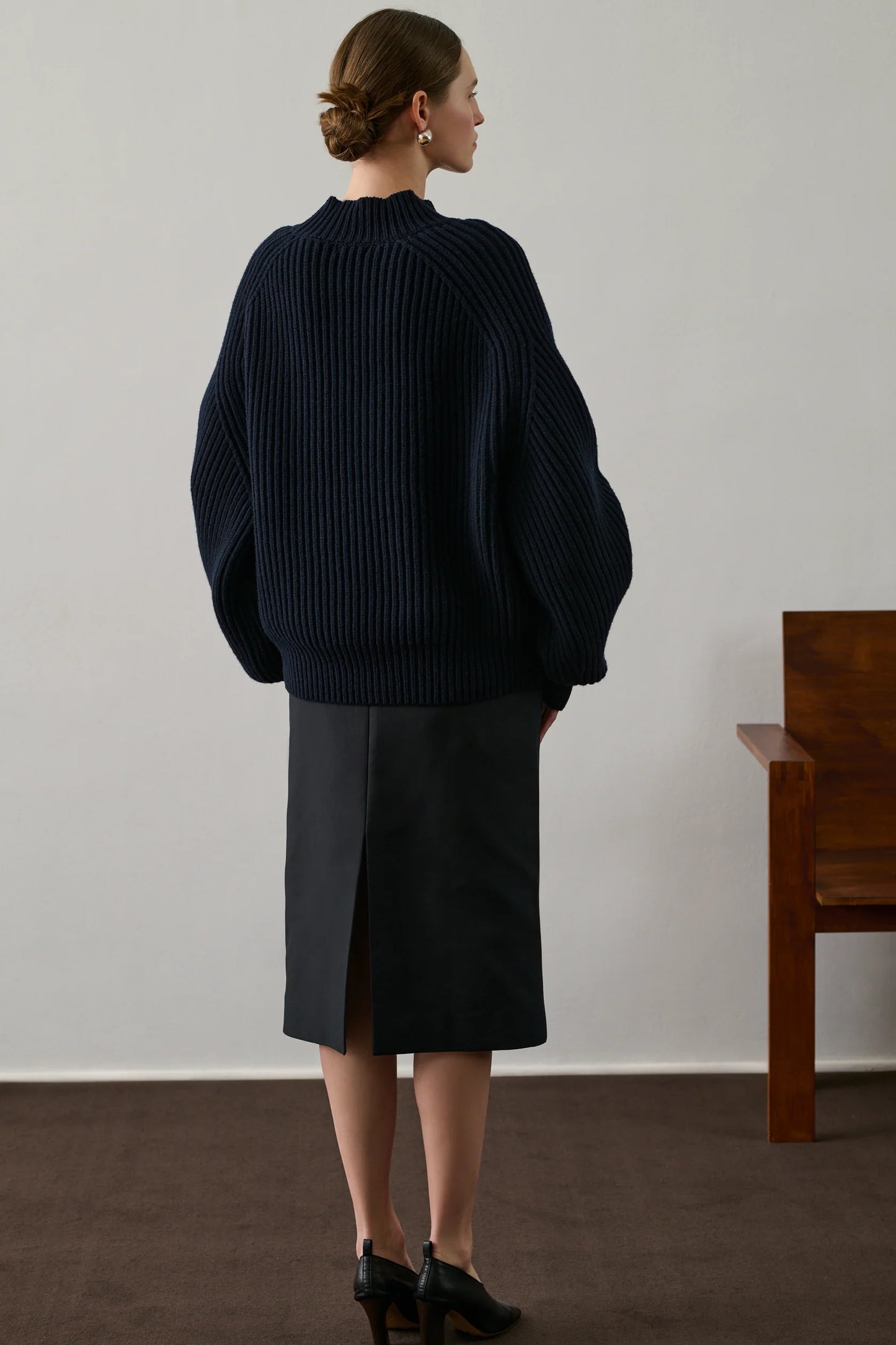 Flamand Pullover in Navy