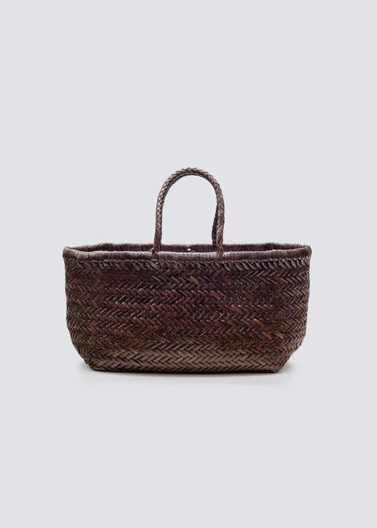 Bamboo Triple Jump Small Bag in Dark Brown