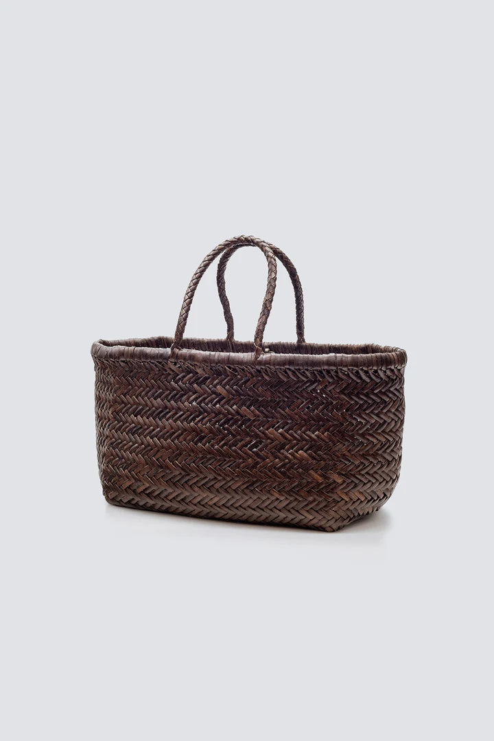 Bamboo Triple Jump Small Bag in Dark Brown