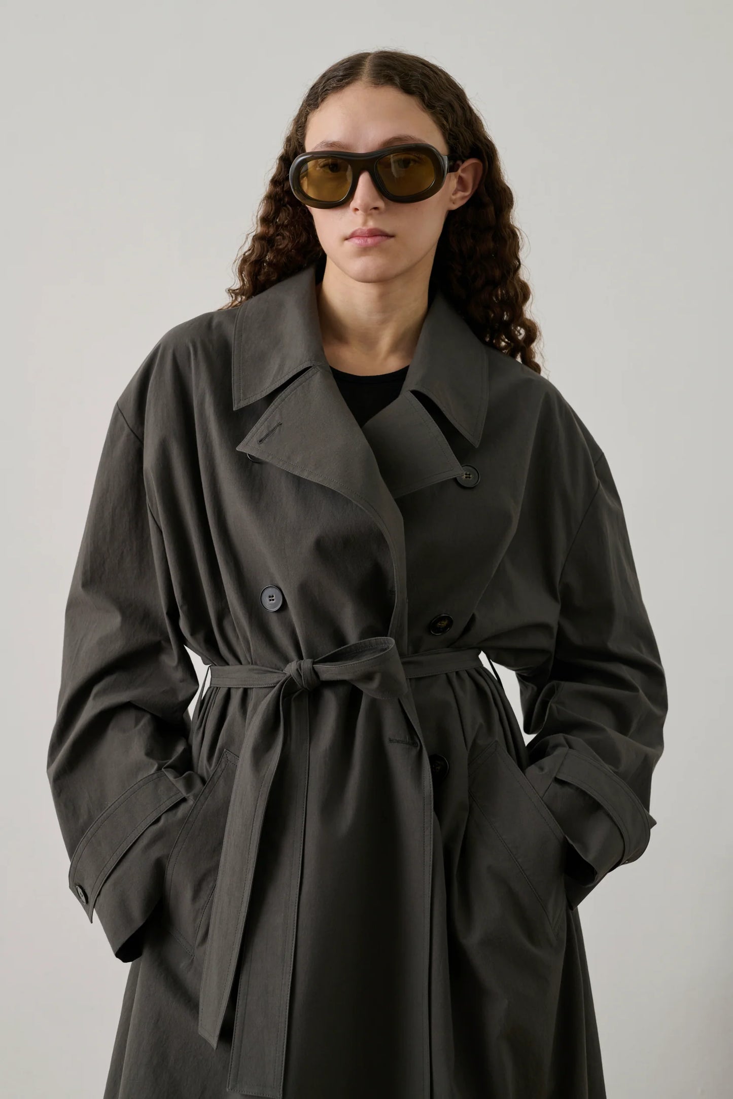Helio Coat in Anthracite