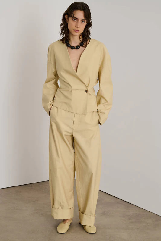 WALLY PANTS - CREAM - SOEUR