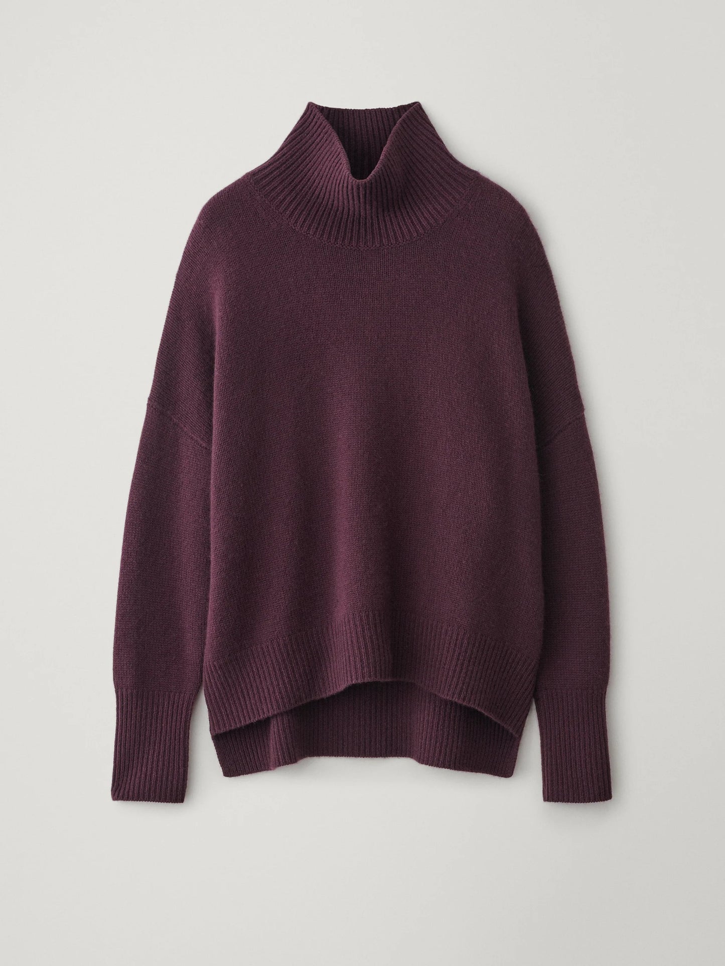 Heidi Turtleneck Sweater in Mahogany