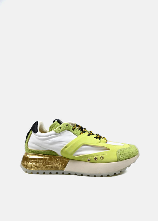 Fable Sneakers in Lime Green