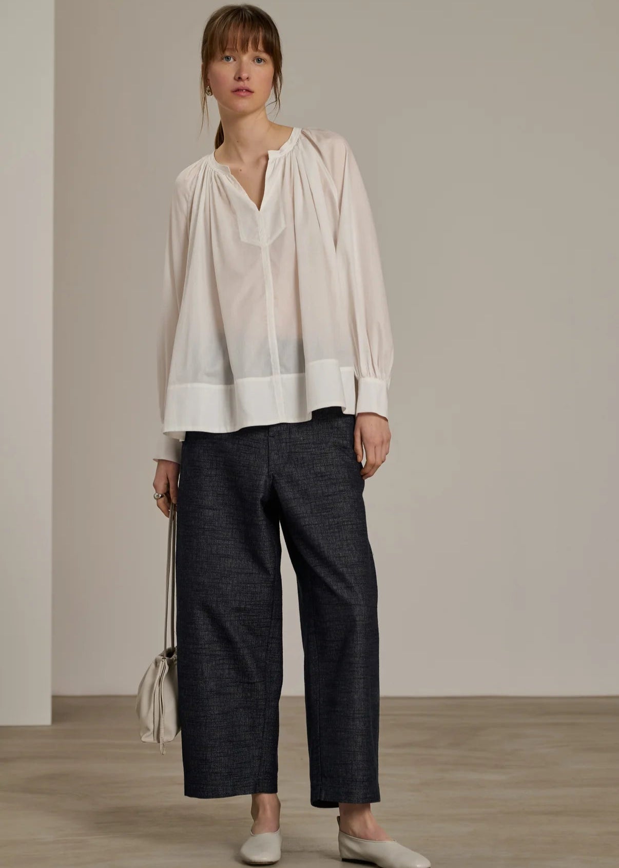 SIERRA BLOUSE - ECRU - SOEUR