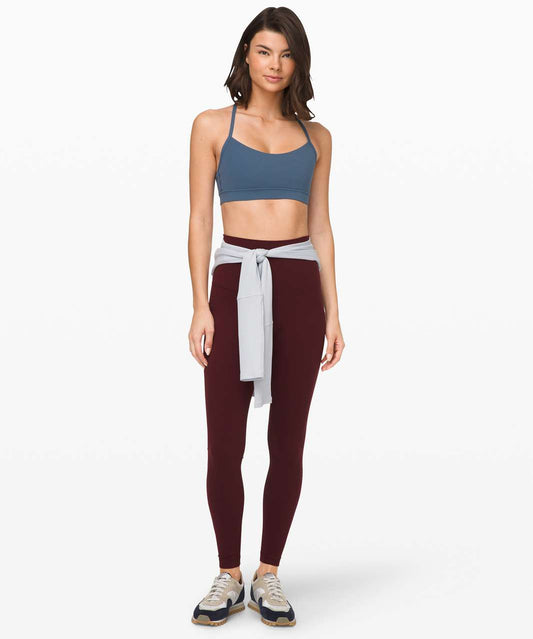 Align 28" High Rise Pant in Garnet
