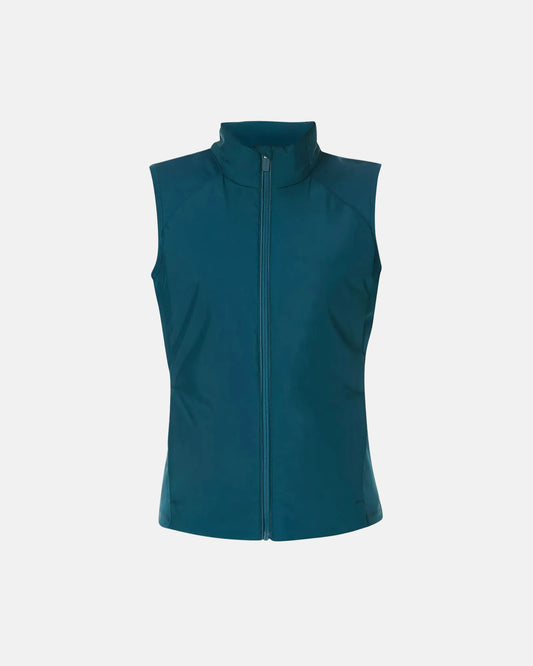 Limitless Run Gilet in Deep Green