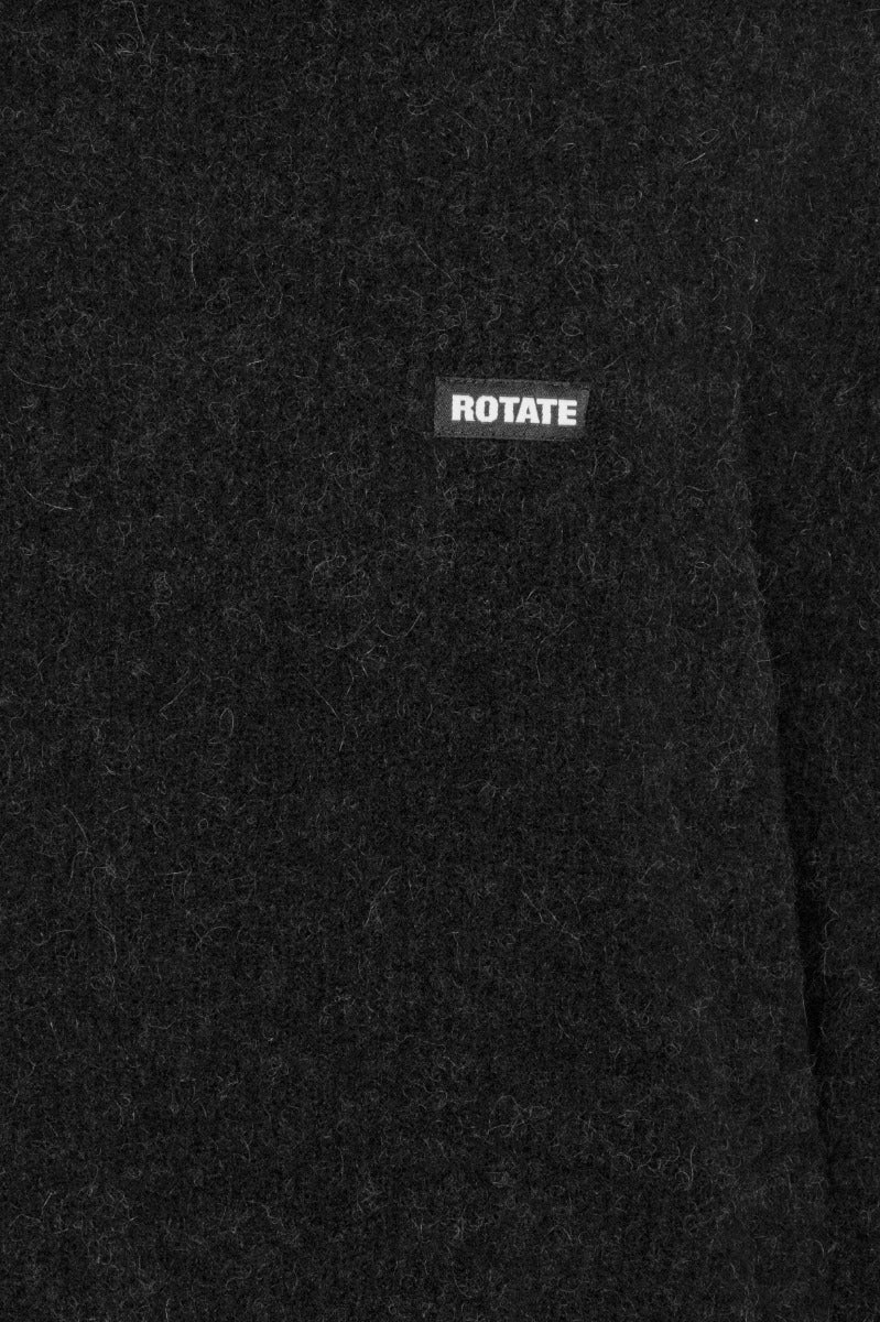 Turtleneck sweater black - Rotate