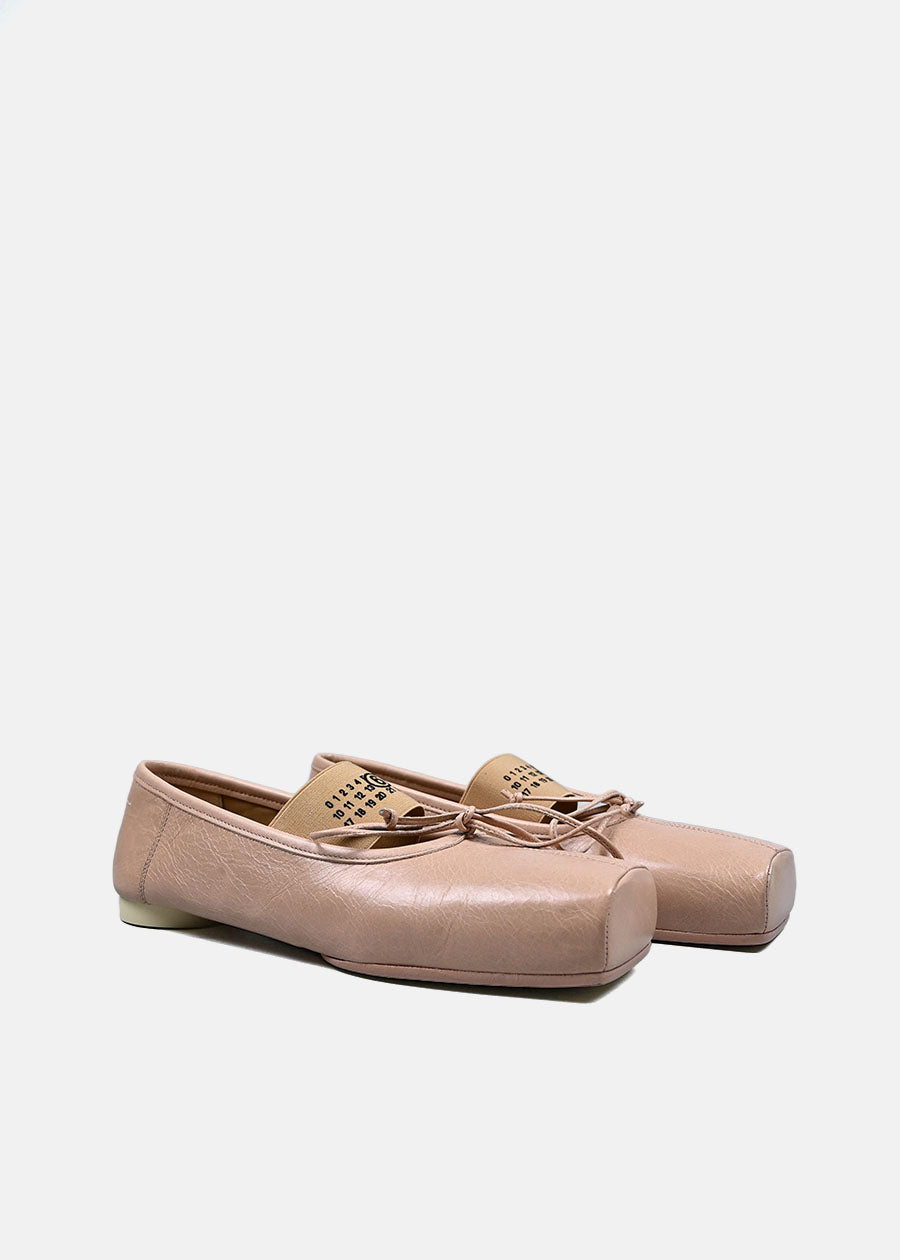 Ballet Flats in Nude